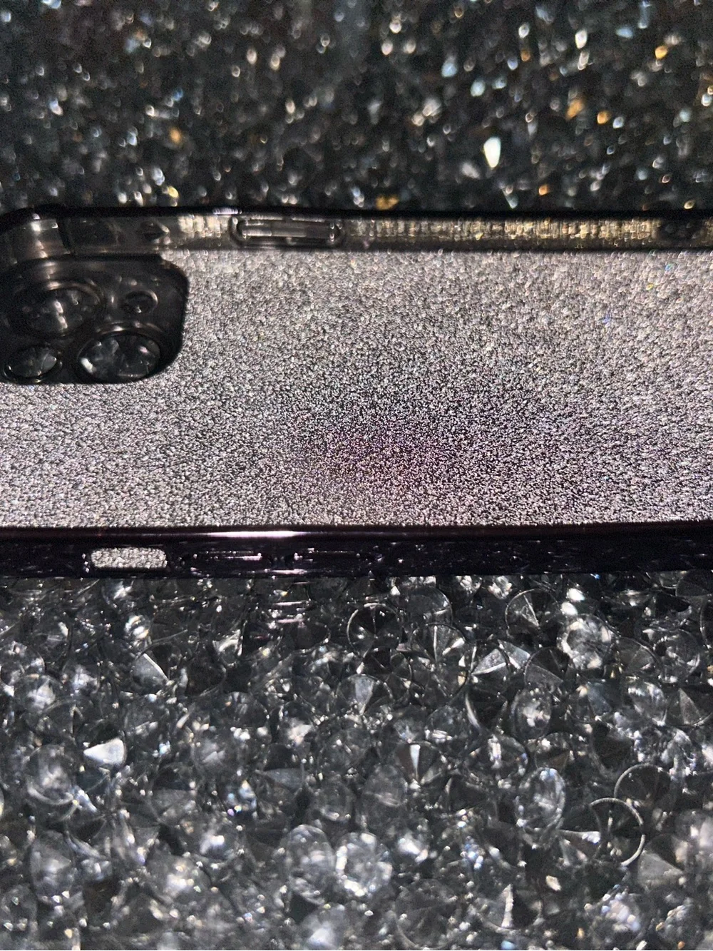 iPhone 15 Glitter Gradient Magnetic Phone Case - Purple